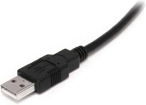 ستارتيك. كيبل USB A الى B نشط بطول 9 متر/ 30 قدم من كوم - M/M - سلك USB 2.0 A الى B - كيبل طابعة - كيبل وصلة USB (USB2HAB30AC) in Saudi Arabia
