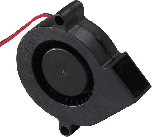D-FLIFE 4 قطع 5015 مروحة تبريد بدون فرشاة 4 قطع منفاخ طابعة ثلاثية الأبعاد DC 24V مراوح 50 × 50 × 15 مم مروحة لأحواض الحرارة Hotend Extruder مع طرفين دبوسين واستبدال إصلاح سلسلة الأجهزة الصغيرة الأخرى (24 فولت) in Saudi Arabia