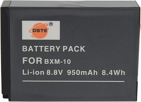 استبدال DSTE لبطارية ليثيوم أيون 2X BXM-10 المتوافقة مع كاميرا XiaoYi YI-M1 بدون مرآة in Saudi Arabia