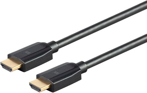 كابل HDMI عالي السرعة Monoprice Ultra 8K - 48 جيجابت في الثانية، HDR ديناميكي، eARC، 6 أقدام، أسود - سلسلة DynamicView in Saudi Arabia