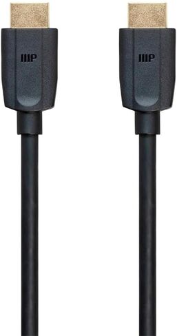 كابل HDMI عالي السرعة Monoprice Ultra 8K - 48 جيجابت في الثانية، HDR ديناميكي، eARC، 6 أقدام، أسود - سلسلة DynamicView in Saudi Arabia