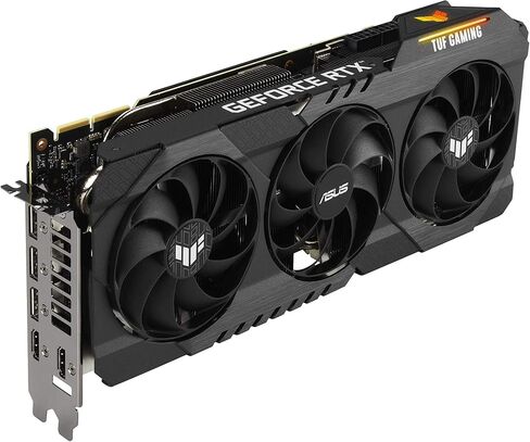 بطاقة رسومات ASUS TUF Gaming NVIDIA GeForce RTX 3090 OC Edition - PCIe 4.0، 24 جيجابايت GDDR6X، HDMI 2.1، DisplayPort 1.4a، محامل كروية مزدوجة (متجددة) in Kuwait