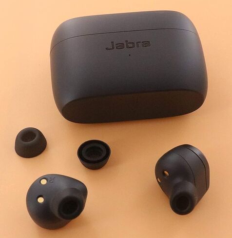 ALXCD Ear Tips Compatible with Jabra Elite 85t Earbuds, S/M/L 3 Sizes 3 Pairs Soft Silicone Replacement Tips Earbuds Tips, Compatible with Jabra Elite 85t, 3 Pairs, SML Black in Saudi Arabia