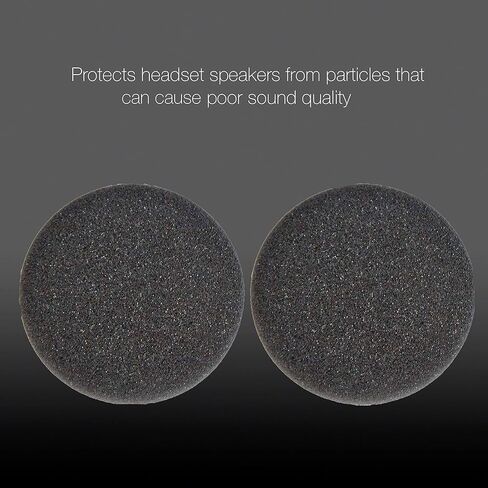 Ear Pad Cushions for Jabra Evolve 75 Wireless Bluetooth Headset, 2pk Spare Leatherette Replacement Cushions for Jabra 75 Evolve and Jabra Evolve Plus UC Headphones by Global Teck in Kuwait