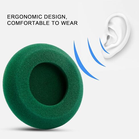 GVOEARS Replacement Cushions Ear Pads for Koss Porta Pros 1 Pair (Black) in Kuwait