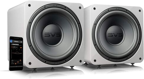SVS مضخم صوت مختوم SB-1000 برو - زوج (ابيض لامع) in Saudi Arabia