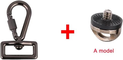 محول حامل ثلاثي القوائم لكاميرا DSLR مقاس 1/4 بوصة برغي تثبيت مع خطاف تعليق آمن للكاميرا وحزام الكتف وحزام الرقبة وإكسسوارات الحزام in Kuwait