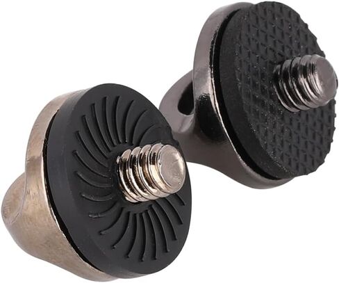 محول حامل ثلاثي القوائم لكاميرا DSLR مقاس 1/4 بوصة برغي تثبيت مع خطاف تعليق آمن للكاميرا وحزام الكتف وحزام الرقبة وإكسسوارات الحزام in Kuwait