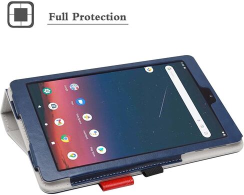 حافظة لوحة مفاتيح Bige for Onn 8 بوصة 2022، غطاء جلد PU مع لوحة مفاتيح قابلة للإزالة لجهاز Onn 8 بوصة (موديل 2022: 100071483) أجهزة لوحية مقاس 8 بوصات (تناسب فقط Onn 8 2022)، أسود in Kuwait