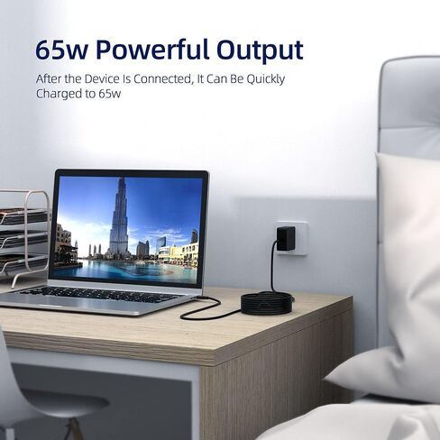 65W 45W USB C Charger Fit for Samsung Galaxy Book Flex Ion 15.6"13.3",NP950QCG NP930QCG NP950XCJ NP930XCJS K01US Galaxy Book NP750TDA-XD2US USB-C Type C AC Laptop Power Supply Adapter Cord in Saudi Arabia