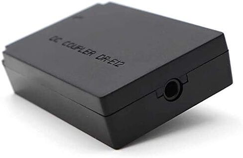 استبدال مقرنة التيار المستمر HCJYC DR-E12 لبطارية LP-E12، واستبدال كابل طاقة محول USB DC لمحول طاقة التيار المتردد ACK-E12، مناسب لكاميرات Canon EOS M وEOS M2 وEOS M10 وEOS M100 وEOS M50 in Kuwait