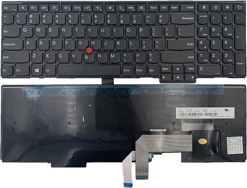 لوحة مفاتيح بديلة للابتوب من تيوجوشر، متوافقة مع لينوفو اي بي ام ثينك باد E531 E540 W540 W541 W550 W550S E545 T540 T540P T550 L540 L560 L570 04Y2660 F21 7 20J8 20J9 20JQ 20JR in Kuwait