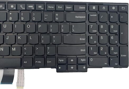 لوحة مفاتيح بديلة للابتوب من تيوجوشر، متوافقة مع لينوفو اي بي ام ثينك باد E531 E540 W540 W541 W550 W550S E545 T540 T540P T550 L540 L560 L570 04Y2660 F21 7 20J8 20J9 20JQ 20JR in Kuwait