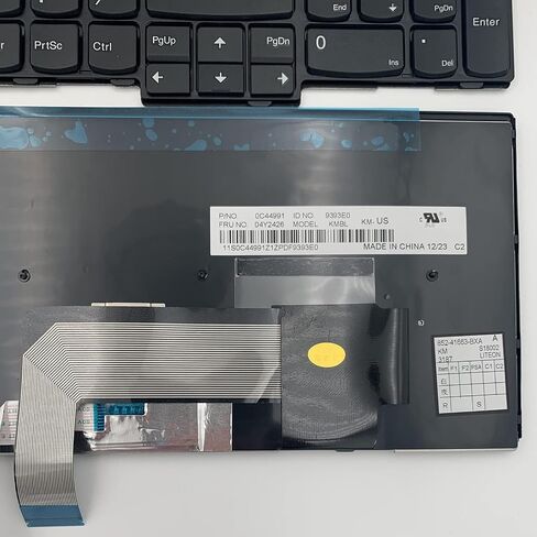 لوحة مفاتيح بديلة للابتوب من تيوجوشر، متوافقة مع لينوفو اي بي ام ثينك باد E531 E540 W540 W541 W550 W550S E545 T540 T540P T550 L540 L560 L570 04Y2660 F21 7 20J8 20J9 20JQ 20JR in Kuwait