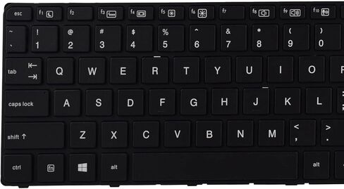 لوحة مفاتيح بديلة SUNMALL متوافقة مع HP ProBook 450 G3 455 G3 470 G3 650 G2 655 G2 450 G4 455 G4 470 G4 HSTNN-Q95C مع إضاءة خلفية بدون مؤشر in Saudi Arabia