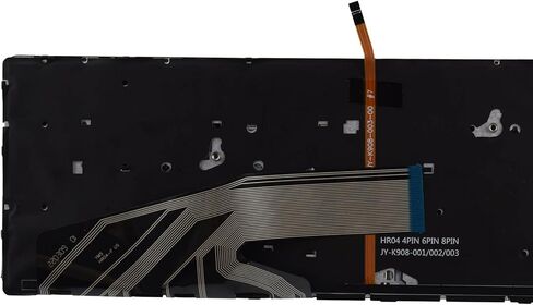 لوحة مفاتيح بديلة SUNMALL متوافقة مع HP ProBook 450 G3 455 G3 470 G3 650 G2 655 G2 450 G4 455 G4 470 G4 HSTNN-Q95C مع إضاءة خلفية بدون مؤشر in Saudi Arabia