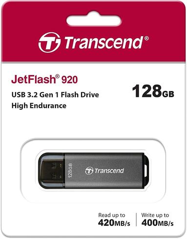 Transcend 256GB JetFlash 920 USB 3.0 Flash Thumb Drive, Up to 420MB/s in Kuwait
