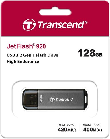 Transcend 256GB JetFlash 920 USB 3.0 Flash Thumb Drive, Up to 420MB/s in Kuwait