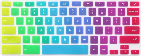 Keyboard Skin Compatible for Dell Inspiron 11" Chromebook 3100 C3181 P22T 3120 3180 3181 3189 5190 & Dell Chromebook 13 3380 (NOT Compatible for Dell Inspiron 11 Windows System Laptop 3180) Ombre Pink in Kuwait