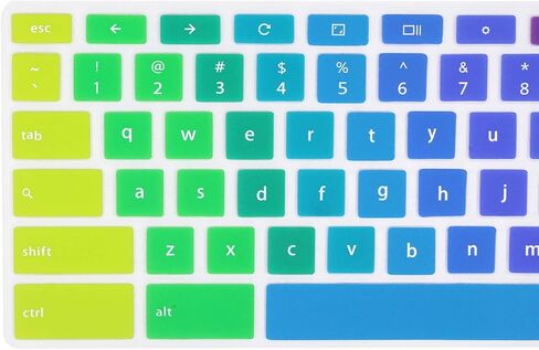 Keyboard Skin Compatible for Dell Inspiron 11" Chromebook 3100 C3181 P22T 3120 3180 3181 3189 5190 & Dell Chromebook 13 3380 (NOT Compatible for Dell Inspiron 11 Windows System Laptop 3180) Ombre Pink in Kuwait