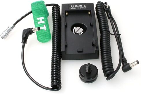 HangTon BP-U 90 60 30 Battery Plate 14.8V Power to BMPCC 4K 6K 6K Pro for Blackmagic Pocket Cinema Camera Sony in Saudi Arabia