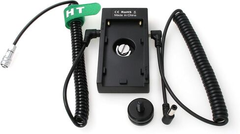 HangTon BP-U 90 60 30 Battery Plate 14.8V Power to BMPCC 4K 6K 6K Pro for Blackmagic Pocket Cinema Camera Sony in Saudi Arabia