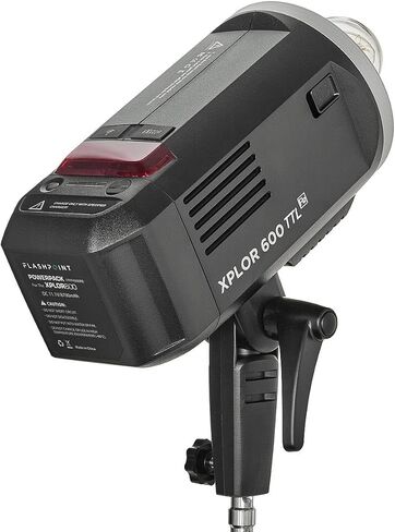 Flashpoint XPLOR 600 TTL Li-ion Battery-Powered HSS Strobe Light with Built-in R2 2.4GHz, Bowens Mount 600w Wireless Monolight with 450 Full-Power Flashes for Outdoor Strobe Light Photography in Saudi Arabia