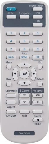 AIDITIYMI 219863500 استبدال عن بعد متوافق مع جهاز ايبسون EX3280 EX5280 EX9230 VS260 EB-992F EB-982W EB-972 EB-118 EB-W49 EB-X49 EB-E20 EB-FH52 EB-W52 EB-W51 EB-W51 EB-X51 EB-E10 EB-FH06 EB-W06 in Saudi Arabia