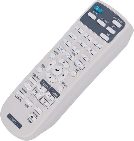 AIDITIYMI 219863500 استبدال عن بعد متوافق مع جهاز ايبسون EX3280 EX5280 EX9230 VS260 EB-992F EB-982W EB-972 EB-118 EB-W49 EB-X49 EB-E20 EB-FH52 EB-W52 EB-W51 EB-W51 EB-X51 EB-E10 EB-FH06 EB-W06 in Saudi Arabia