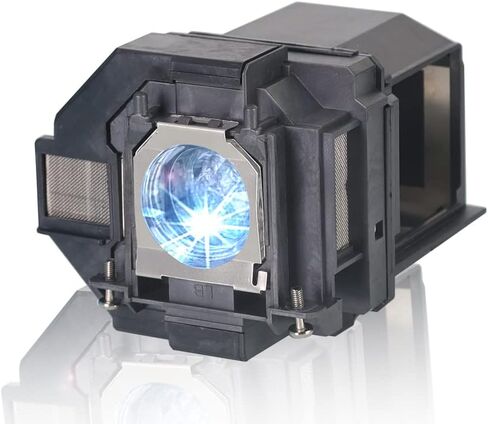 V13H010L96 مصباح بروجيكتور بديل لـ ELPLP96 Epson Powerlite Home Cinema 2200 2150 2100 1080 1060 880، Powerlite 990U 980W 970 109W 108 107 S39 W39 X39 Pro EX7260 EX9210 EX9220 VS350 VS355 لمبة in Kuwait
