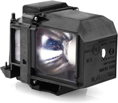 V13H010L96 مصباح بروجيكتور بديل لـ ELPLP96 Epson Powerlite Home Cinema 2200 2150 2100 1080 1060 880، Powerlite 990U 980W 970 109W 108 107 S39 W39 X39 Pro EX7260 EX9210 EX9220 VS350 VS355 لمبة in Kuwait