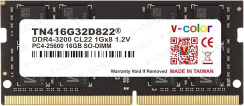 ذاكرة الوصول العشوائي V-Color 16GB(2x8GB) DDR3/DDR3L 1866MHz لجهاز iMac أواخر 2015 شاشة Retina 5K مقاس 27 بوصة، MacBook Pro غير ECC iMac SO-DIMM hynix Original IC2Rx8 CL13 1.35V (TN38G18D813LK-RD) in Kuwait