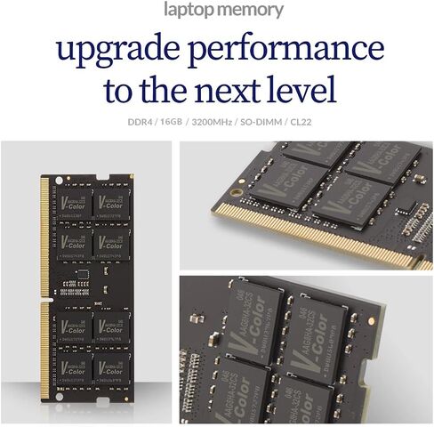 ذاكرة الوصول العشوائي V-Color 16GB(2x8GB) DDR3/DDR3L 1866MHz لجهاز iMac أواخر 2015 شاشة Retina 5K مقاس 27 بوصة، MacBook Pro غير ECC iMac SO-DIMM hynix Original IC2Rx8 CL13 1.35V (TN38G18D813LK-RD) in Kuwait