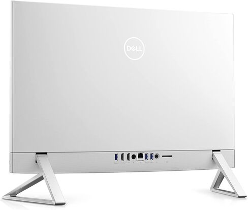 Dell Inspiron 24 5415 All in One Desktop - 23.8-inch FHD Touchscreen Display, AMD Ryzen 5-5625U Processor, 12GB DDR4 RAM, 256GB SSD + 1TB HDD, AMD Radeon Graphics, 1 Year Hardware Warranty - White in Kuwait