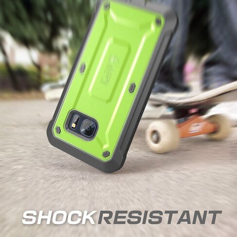 جراب SUPCASE بتصميم Unicorn Beetle Pro Series مصمم لهاتف Galaxy S7، مع واقي شاشة مدمج وجراب متين بالكامل لهاتف Samsung Galaxy S7 (إصدار 2016) (أبيض/رمادي) in Saudi Arabia