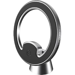حامل الهاتف المغناطيسي Scosche MagicMount MEMSV Elite2 للأجهزة المحمولة MagSafe، حامل فتحة تهوية السيارة، رأس مغناطيسي قابل للتعديل 360 درجة، حامل هاتف محمول متوافق مع iPhone 15/14/13/12 وحافظة MagSafe، فضي in Kuwait