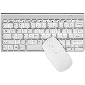 Orcaa iMac Style 2.4G Slim Compact Wireless Keyboard and Mouse Combo Set | Perfect Portable Set for | Android | Window | Laptop | Desktop and Macbooks in Saudi Arabia