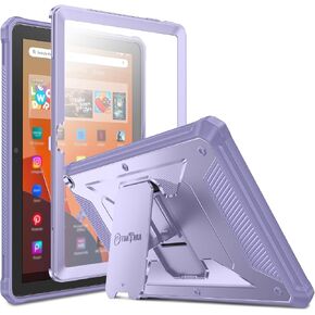 Fintie Shockproof Case for 10.1" Fire HD 10 13th Gen 2023, Black in Kuwait
