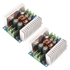 D-FLIFE 20A 300W CC CV Step Down Module Adjustable DC 6-40V to 1.2-36V Voltage Regulator Buck Converter Constant Current Power Supply Module (2pcs)