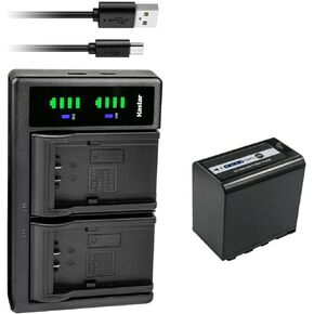 شاحن بطارية USB Kastar AG-VBR89G LTD2 متوافق مع كاميرا الفيديو باناسونيك HC-X2 4K، وكاميرا الفيديو المحمولة باناسونيك HC-X20 4K in Kuwait