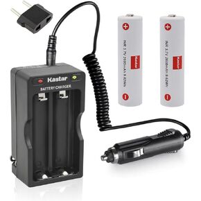 Kastar 1-Pack بطارية + شاحن سيارة AC متوافق مع Zhiyun CRANE V1 CRANE 2، CRANE 2S، CRANE 3S، CRANE 3S Pro، CRANE 3SE، CRANE 3 LAB، WEEBILL-S، WEEBILL LAB، WEEBILL 3، Z1 Evolution Gimbal in Kuwait