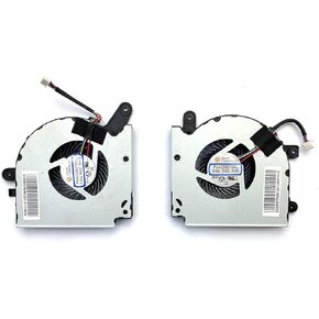 BeatParts New CPU+GPU Cooling Fan Replacement for MSI GF75 Thin 10UE 10SEK 10SC 10SD, 9SC 9SD, 8RC 8RD, WF75 10TK MS-17F3 MS-17F2 MS-17F1, P/N: PAAD06015SL N415 N416 in Saudi Arabia