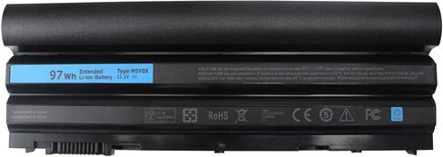 بطارية LNOCCIY M5Y0X لجهاز Dell Latitude E6420 E6430 E6520 E6530 E5420 E5520 E5430 E5530 Vostro 3460 3560 متوافق P/N:M5Y0X T54FJ 2P2MJ 312-1165 PRV1Y [11.1V 97WH] in Kuwait