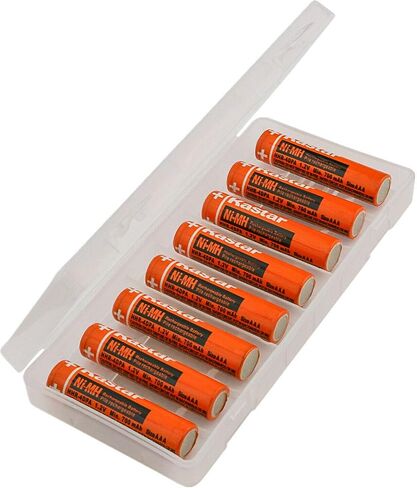 Kastar 8 Pack Battery Compatible with Panasonic HHR-4DPA HHR-55AAABU HHR-65AAABU and Panasonic KX-TG10CN KX-TG1211 KX-TG1212 KX-TG4011 KX-TG4021 KX-TG4031 KX-TG4321 KX-TG6411 KX-TG6421 KX-TG833SK in Saudi Arabia