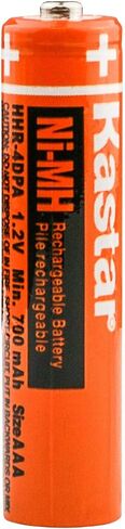 Kastar 8 Pack Battery Compatible with Panasonic HHR-4DPA HHR-55AAABU HHR-65AAABU and Panasonic KX-TG10CN KX-TG1211 KX-TG1212 KX-TG4011 KX-TG4021 KX-TG4031 KX-TG4321 KX-TG6411 KX-TG6421 KX-TG833SK in Saudi Arabia