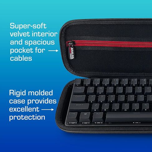 ANALOG CASES Pulse Hard Case for SteelSeries Apex Pro Mini Gaming Keyboard, Durable Molded EVA Exterior in Saudi Arabia