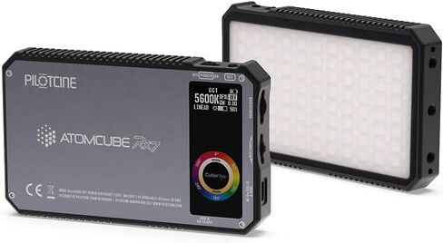 مصباح Atomcube RX7 18W Pocket RGBWW LED - شبكة الجيل الجديد، التحكم في التطبيق حتى 65535 جهازًا، DMX512، 15 سيناريو محدد مسبقًا، 5 FX مخصص، 2500K~8500K، CRI95+، TLCI99، تعديل اللون والتشبع. in Kuwait