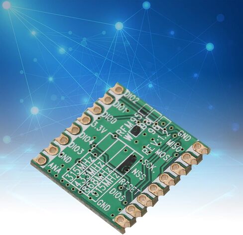 Walfront RFM96W 433M وحدة إرسال واستقبال لاسلكية 20DBM وحدة إرسال واستقبال LORA-TM مكونات إلكترونية 200 كيلوبت في الثانية in Saudi Arabia