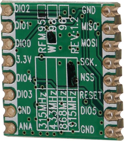 Walfront RFM96W 433M وحدة إرسال واستقبال لاسلكية 20DBM وحدة إرسال واستقبال LORA-TM مكونات إلكترونية 200 كيلوبت في الثانية in Saudi Arabia