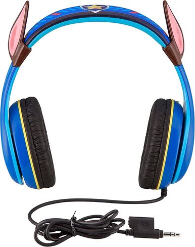 Paw Patrol Marshall Kids Headphones, Adjustable Headband, Stereo Sound, 3.5Mm Jack, Wired Headphones for Kids, Tangle-Free, Volume Control, Foldable, Childrens Headphones Over Ear for School Home, Tra in Saudi Arabia